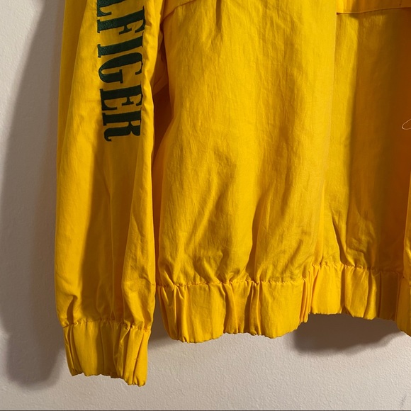 Vintage yellow Tommy Hilfiger hooded windbreaker - Picture 8 of 8